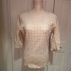 WR embellished sweater. Size XL. NWOT